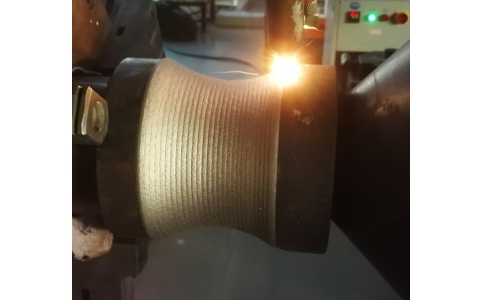 活套辊激光熔覆